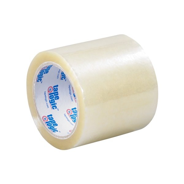Tape Logic 4'' x 72 yds. Clear Tape Logic 2 Mil Acrylic Tape, 6PK T92161006PK - main